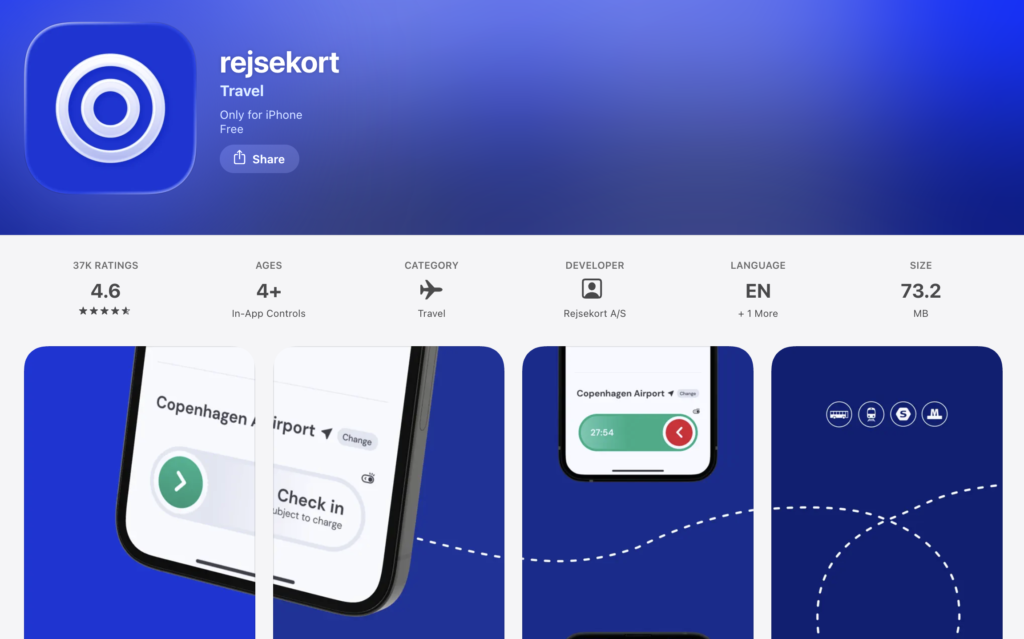 Rejsekort App