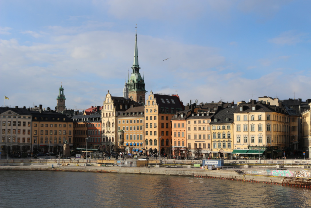ストックホルムの街並み
